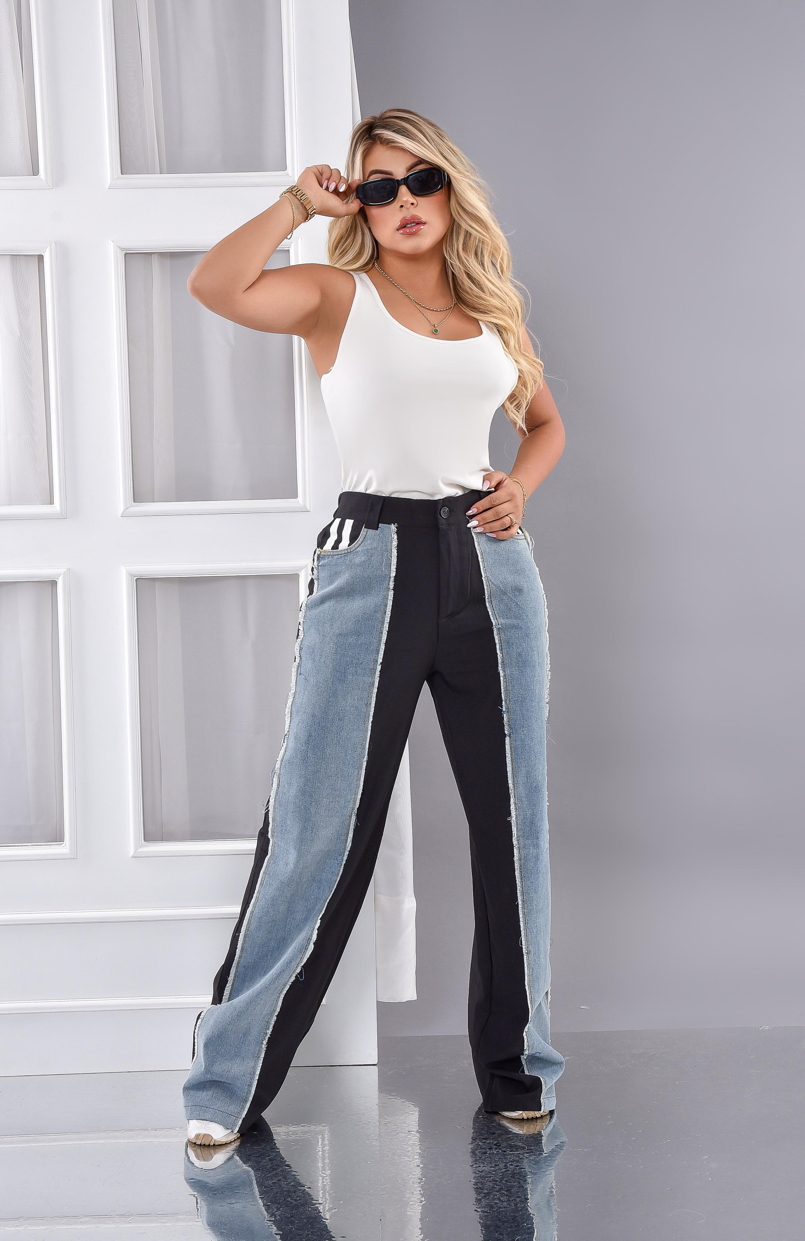 Pantalón  Chic Contrast