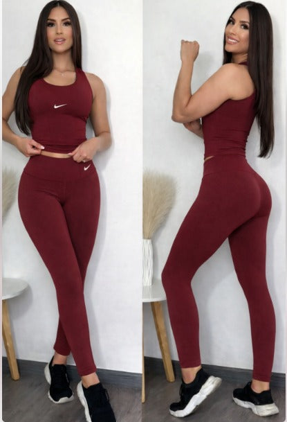 CONJUNTO DEPORTIVO LEGGINS + TOP